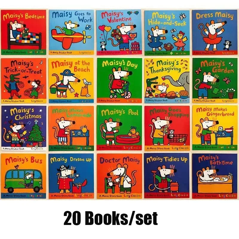 Kids Education Age - หนังสือนิทานสำหรับเด็กรูปหนูภาษาอังกฤษหนังสือนิทานสำหรับเด็ก20เล่ม/ชุดของขวัญหนังสือเกี่ยวกับการศึกษาเบื้องต้น
