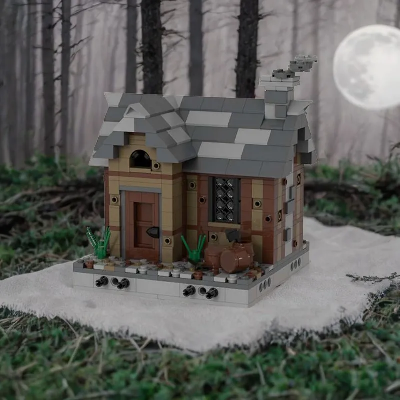 Kids Education Login - 594PCS MOC DIY ยุคกลาง Log Cabin