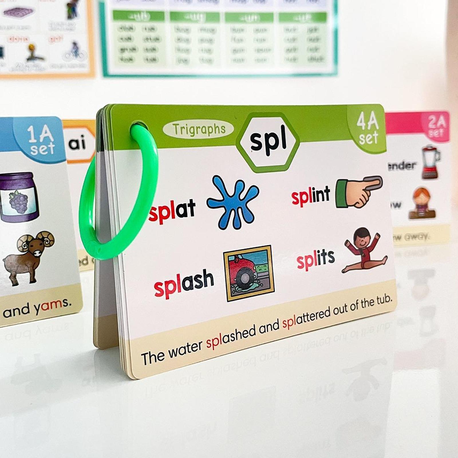 การ์ดแฟลชฝึกการออกเสียงตัวอักษ - Phonics Card Game บทวิจารณ์และราคา