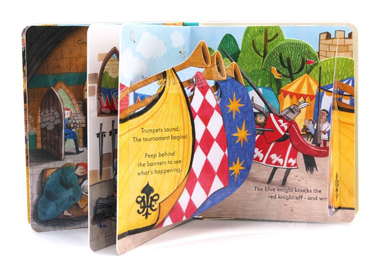 Usborne Peep Inside The Castle - Kids Education Age บทวิจารณ์และราคา