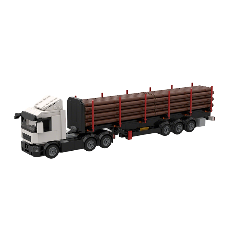 215 ชิ้น MOC City Cargo Log Tr - Kids Education Login บทวิจารณ์และราคา